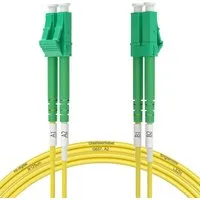 hb-digital Glasfaser Patchkabel Duplex 1m LC/APC-LC/APC, G.657.A2