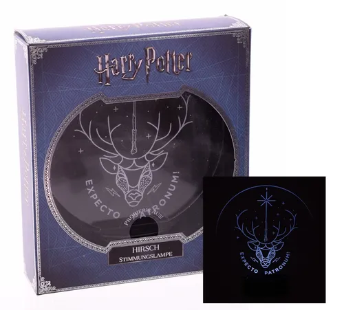 Harry Potter Stimmungslampe Hirsch Patronus 24cm Stimmungslicht Lampe Dekoration