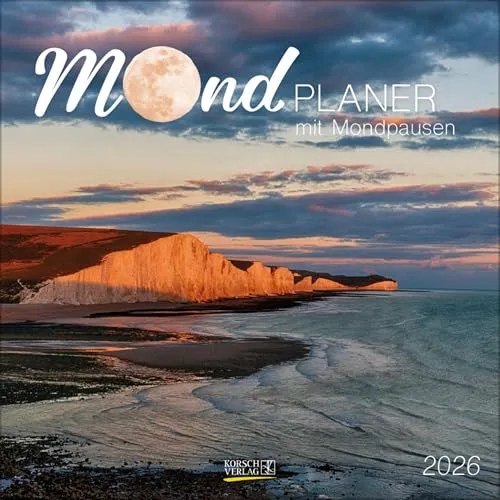 Der große Mondplaner 2026: Broschürenkalender mit Ferienterminen und Mondpausen