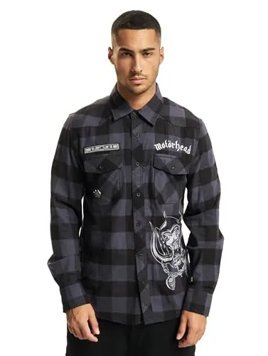 Brandit Motörhead Check Shirt Long SLE von Brandit