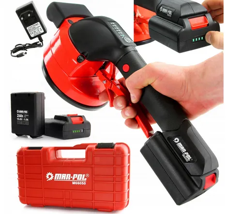 Akku SaughebeFliesenmaschine mit 2x 2Ah Batterien