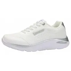 KangaROOS Laufschuh Weiß 39 EU – Bequemer Sportbegleiter - Laufschuh in Größe 39 EU, ideal für aktive Tage. Mit atmungsaktivem Mesh-Obermaterial und rutschfester Gummisohle für optimalen Komfort.