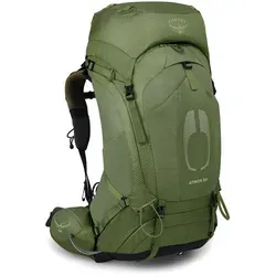 Osprey Atmos AG 50 - Mythical Green S/M - Trekking- und Reiserucksack mit AntiGravity-Rückensystem für optimalen Komfort und Belüftung, ideal für längere Touren und Reisen.