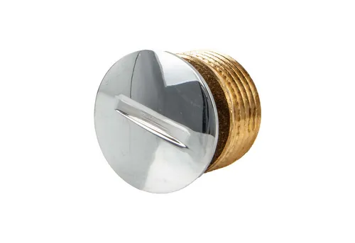 tecuro Gewindefitting Verschluss - Stopfen AG G 1/2 Zoll, optional mit Rosette, 1/2 Zoll