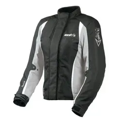 NERVE Motorradjacke Unique silberfarben 38
