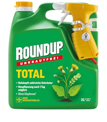 Roundup Unkrautfrei TOTAL, 3L Sprühflasche von Roundup