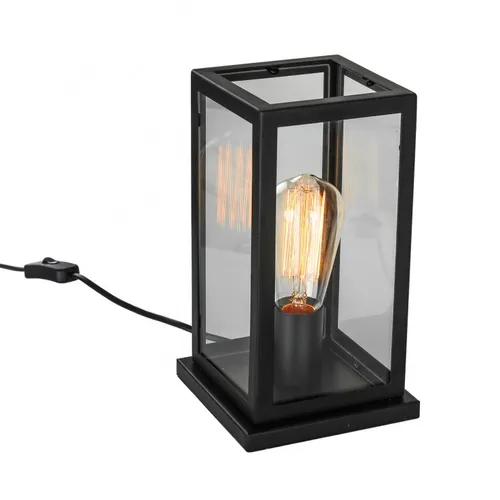 Klassische Vintage Tischlampe von Italux, 1x60W/E27