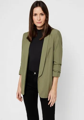 PIECES Female Blazer PCBOSELLA - Eleganter Damenblazer mit 3/4-Ärmeln, regulärer Passform und hochwertiger Materialzusammensetzung für optimalen Tragekomfort.