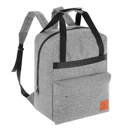 Granori Reiserucksack 2-in-1 - Leichte Damen Handgepäck Tasche - Koffer: Trendiger 30 L Daypack, vielseitig als Rucksack oder Tasche nutzbar, ideal für Flugreisen und Alltag, mit Platz für Kleidung und praktischen Fächern.