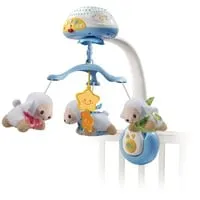 Vtech 80-503304 Schäfchen-Mobile für Babys - Plüsch-Spielzeug für Kinder von 0-2 Jahren, fördert die Sinne und sorgt für entspannte Schlafmomente.