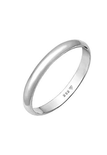 Elli PREMIUM Ring Damen Verlobung in 585 Weißgold von Elli