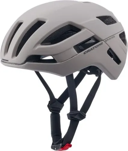 Cratoni Gravoq Fahrradhelm Beige 54-58 cm - Moderner Gravel-Fahrradhelm für Radsportbegeisterte, mit Inmold-Technologie für hohe Stabilität und Komfort. Ideal für Fahrten ab 14 Jahren.