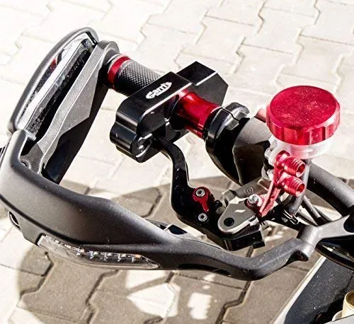 CNC Alu Bremshebelschloß für Bremshebel - Schwarz - Kupplung- & Bremshebel: Hochwertige CNC-Alu-Sicherung für optimalen Diebstahlschutz und Sicherheit beim Parken.