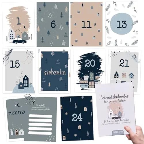 Adventskalender bis 10 Euro von Papierdrachen