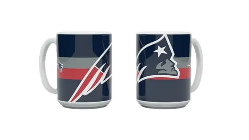 New England Patriots NFL Tasse Becher Kaffeetasse Mug ** Triple Logo ** 450 ml