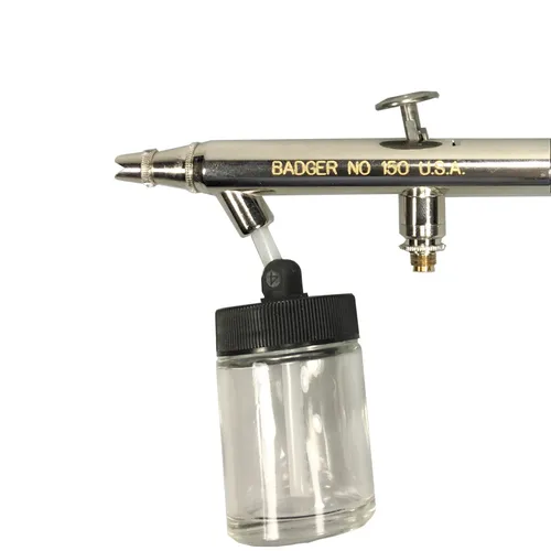 Airbrushpistole, Badger Airbrush 150 | Saugsystem Airbrush mit Zubehör, Badger BA-150-1