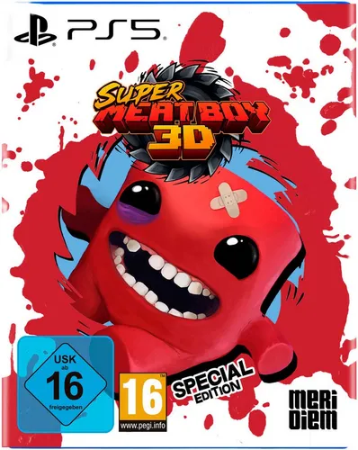 Super Meat Boy 3D in rot von MERIDIEM GAMES