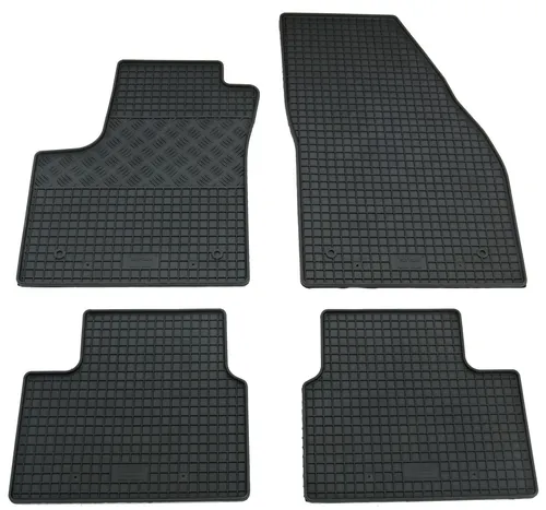 Gummifußmatten für Opel Mervia B ab 2010- Passform Fußmatten Gummimatten 4tlg
