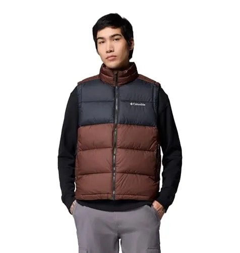 Columbia Herren Pike Lake 2 Weste Puffer Weste Bodywarmer Tabak Schwarz XXL