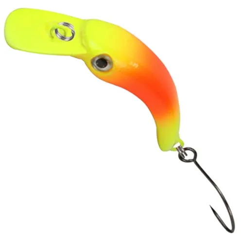 FTM Unisex – Erwachsene 10C8900075C10 Wobbler Masu 1,2g 2,9cm-Forellenwobbler zum Spinnangeln, Miniwobbler zum Forellenangeln, Forellenköder zum Spinnfischen, Farbe:gelb/rot/gelb, Bunt, Normal