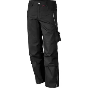 Qualitex Arbeitshose Bundhose PRO für Herren, Größe 64, schwarz