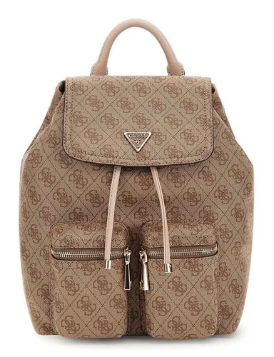 Guess Rucksack Flap Backpack in beige von GUESS
