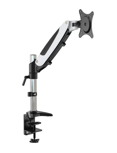 ERGOLEBEN GS120TK Monitor Tischhalterung 15-32 Zoll - Höhenverstellbare Tischhalterung für 1 Monitor, passend für Bildschirmgrößen von 15-32 Zoll, ideal für ergonomisches Arbeiten.