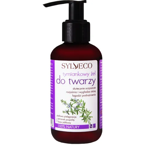 Sylveco Thymian-Gesichtsreinigungsgel 150ml, sanft, für empfindliche Haut