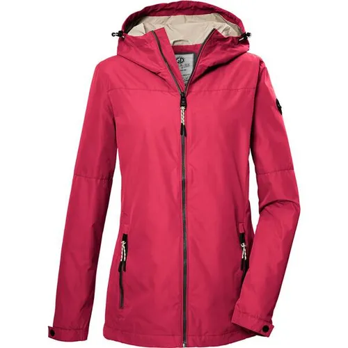G.I.G.A. DX by killtec Funktionsjacke GS 71 WMN - Damenjacke in Rosa - Funktionsjacken für Damen, wasserdicht und winddicht, ideal für Outdoor-Aktivitäten, PFAS-frei und mit verstellbarer Kapuze.