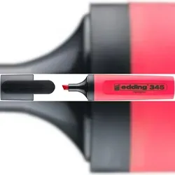 edding 345 Textmarker highlighter - nachfüllbar, neonrot