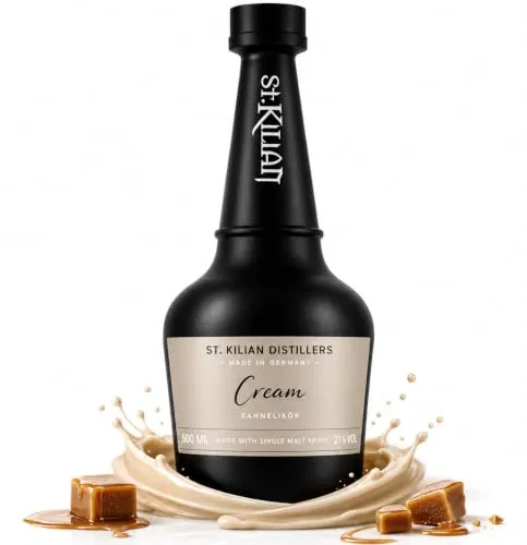 St. Kilian Sahnelikör CREAM [Geschenkidee] 21% Vol, 0,5l