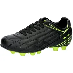 Lico Fußballschuhe Soccer Champ – Optimaler Halt für junge Talente - Fußballschuhe für Kinder mit rutschfester Gummilaufsohle und individueller Anpassung durch auswechselbare Einlegesohle. Ideal für kleine Fußballer, die auf dem Spielfeld glänzen möchten.