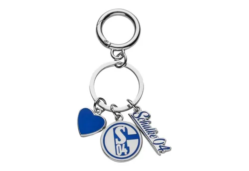 FC Schalke 04 Schlüsselanhänger Schlüsselanhänger Damen Charms (1-tlg)