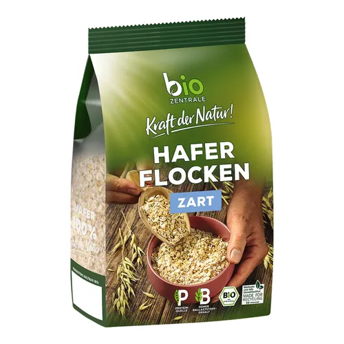 biozentrale Hofliebe Haferflocken Kleinblatt-bio, 400g