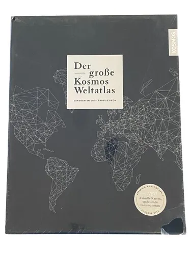 Der große Kosmos Weltatlas: Landkarten und Länderlexikon | Buch | Zustand Neu