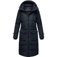 MARIKOO Damen Wintermantel B984 - Leicht und Wasserabweisend - Funktionsjacke mit 2-Wege-Reißverschluss, 4 Taschen und warmen Rippbündchen für optimalen Windschutz und hohen Tragekomfort.