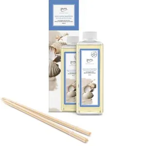 ipuro Raumduft Essentials, 500 ml, Nachfüller, mit Stäbchen, sunny beachtime
