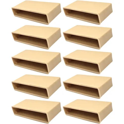 Produktbild 10er Set Einsteck Lattenhalter 53 x 8 mm aus Kunststoff