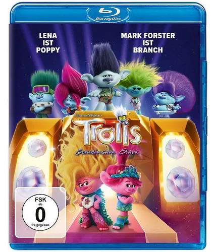 Blu-ray TROLLS - Gemeinsam stark - Der Kinofilm # DreamWorks # TOP! ++NEU