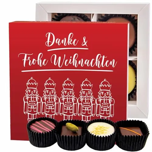 Hallingers Genuss Manufaktur Manufaktur Pralinen Weihnachten Geschenk handgemacht ohne Alkohol aus Edelkakao Schokolade|Made in Bayern