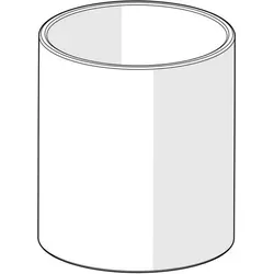 Hansa Hülse Chrom, Abdeckhülse, Abdeckkappe, Neu, 59914362