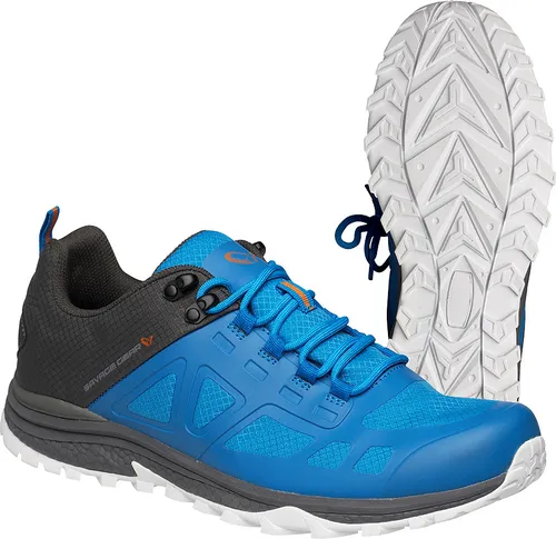Savage Gear Angelstiefel Boat Low Cut Blue/White 47 von Savage Gear