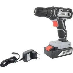 Brüder Mannesmann Akku-Bohrschrauber 20 V - Akkuschrauber mit 650 U/min, inklusive Akku und Ladegerät. Ideal für präzises Bohren und Schrauben mit 18 Drehmomentstufen und Arbeitslicht.