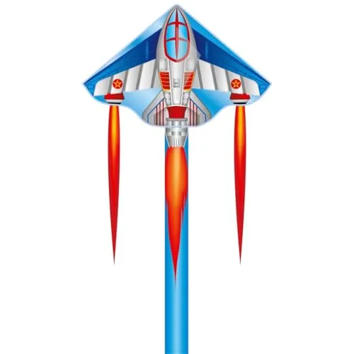 Ecoline Flug-Drache Ecoline Kinderdrachen Simple Flyer Jet Plane 120 cm