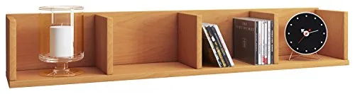 Hängeregal Honsa - Holzfarben, 4 Fächer für praktischen Stauraum - Regale - Wandregale. Hängeregal Honsa bietet 4 Fächer für optimalen Stauraum und besticht durch sein modernes, zeitloses Design mit pflegeleichter Oberfläche.