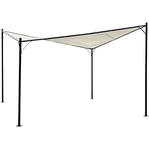 Eleganter Gartenpavillon PAROS - Schmetterling Butterfly Pavillon 4x4 Meter - Pavillons & Partyzelte, UV30+ Sonnenschutz und elegantes Design für Feiern und entspannte Stunden im Freien.