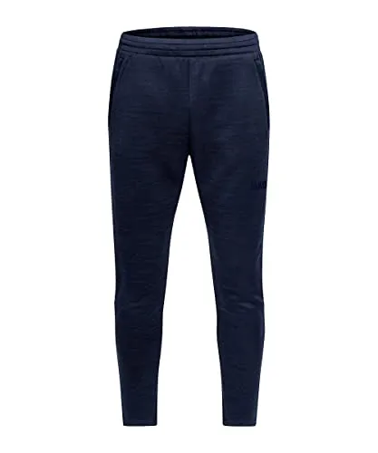 JAKO Herren Jogginghose Challenge, Marine-Meliert, M - Herren-Stoffhosen, ideal für Sport und Freizeit mit modernem Design, seitlichen Taschen und elastischem Bund für optimalen Tragekomfort.