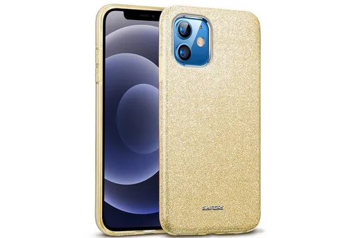 CoolGadget Handyhülle Glitzer Glamour Hülle für Apple iPhone 12 Mini 5,4 Zoll, Slim Case mit Glossy Effect Schutzhülle für iPhone 12 Mini Hülle