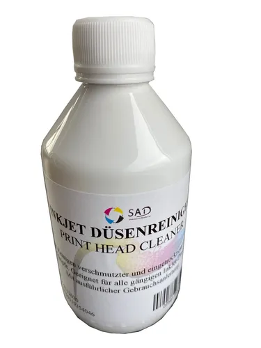 GP:39,96€/L SAD InkJet Düsenreiniger Print Head Cleaner Druckkopf Reiniger 250ml