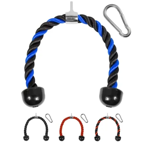 Yes4All XJ90 Trizepsseil, 68.6 cm, Blau/Schwarz von Yes4All